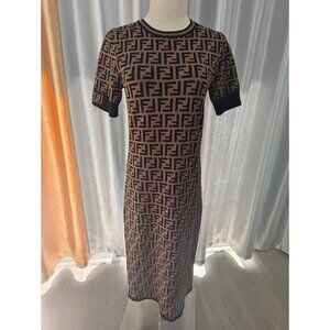 Fendi Zucca Bodycon Dress